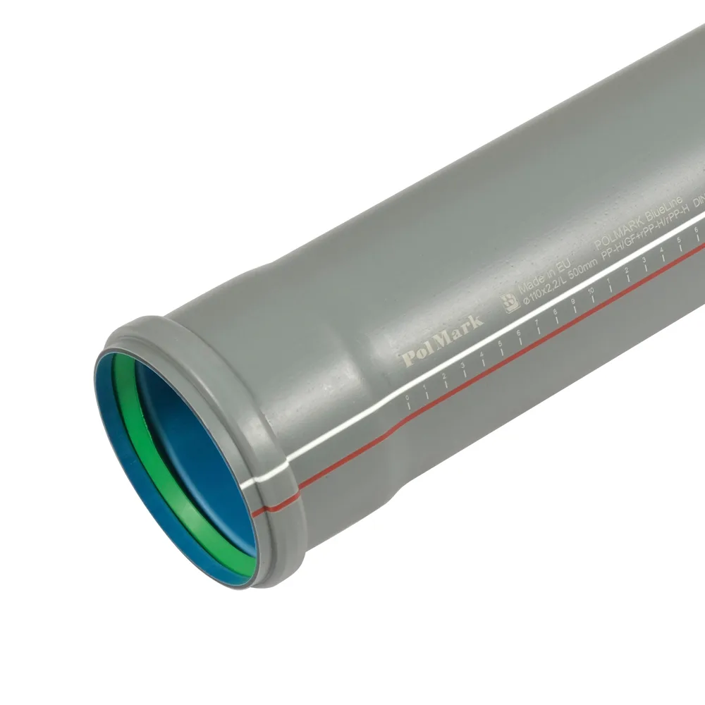 Труба внутренняя PLM BLUE LINE 110 мм 0.5 м 2.2 мм