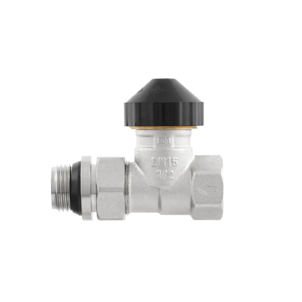 Клапан термостатичний прямий Raftec 1/2"х1/2" (під термо) M30×1.5 (PKPT 11)