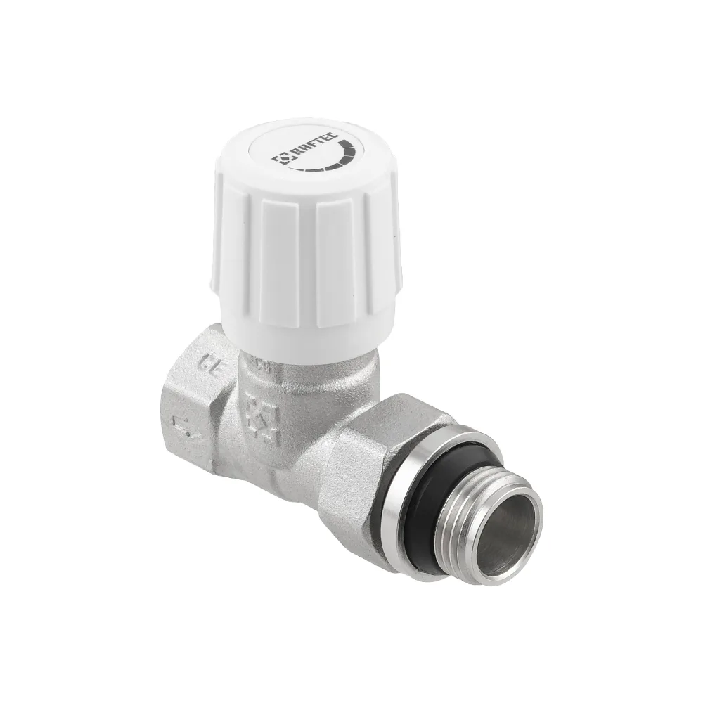 Клапан запірний прямий гвинтовий Raftec 1/2" x 1/2" (подача) (PVRK 11)