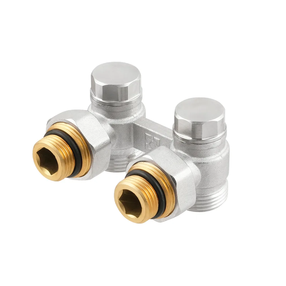 Вузол Raftec нижнього підключення радіатора кутовий 1/2"х3/4" HRKA11