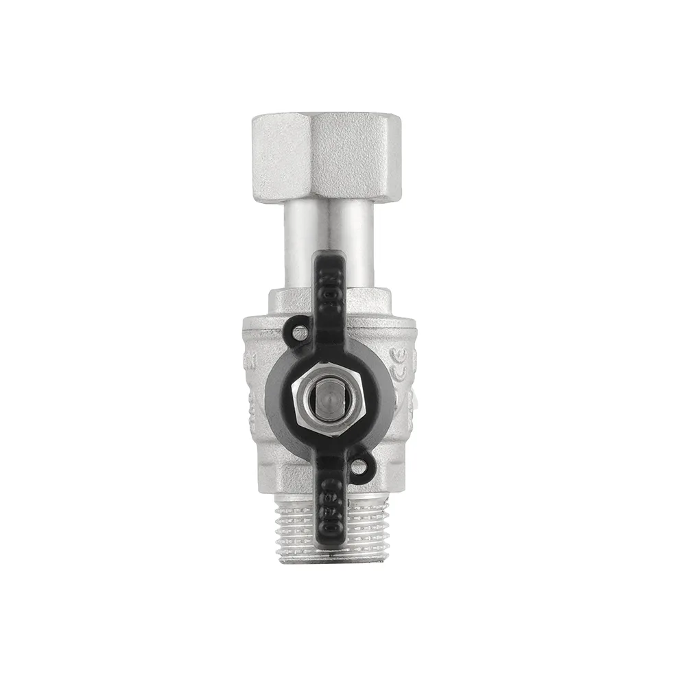 Кран прямий з накидною гайкою Raftec PN50 ВЗ 1/2" метелик PRBM1
