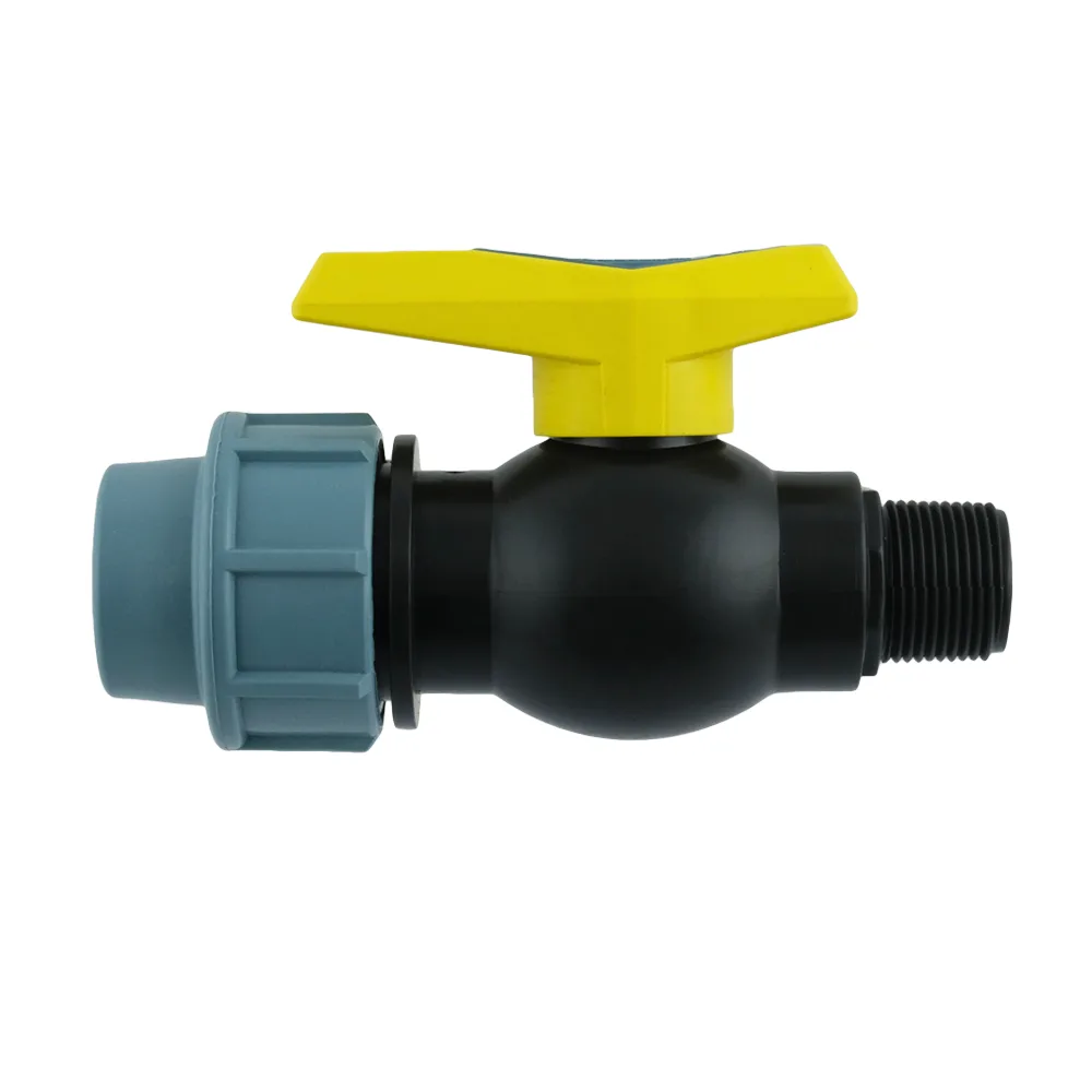 Кран кульовий ПНД SantehPlast 25 мм 3/4"