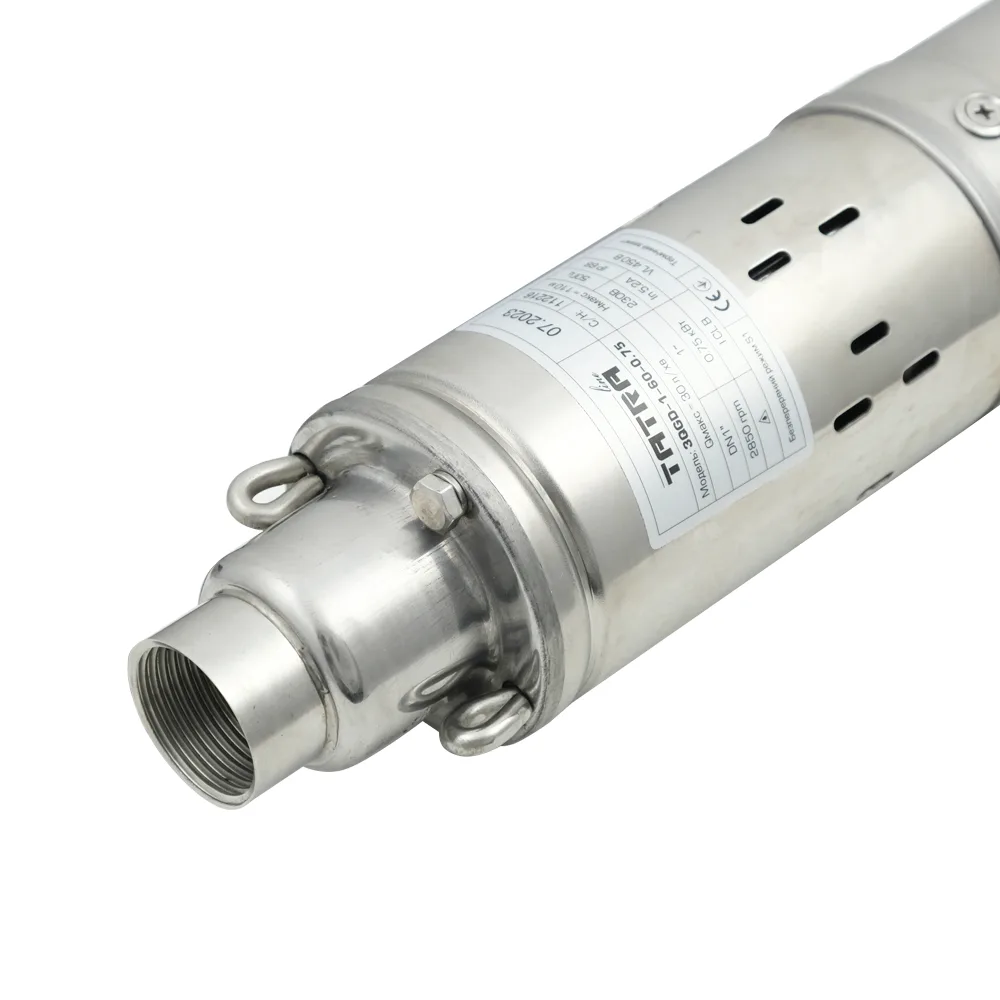 Свердловинний шнековий насос TATRA-line 0.75кВт, Q.max 30 л/мин., H.max 110 м., 3QGD-1-60