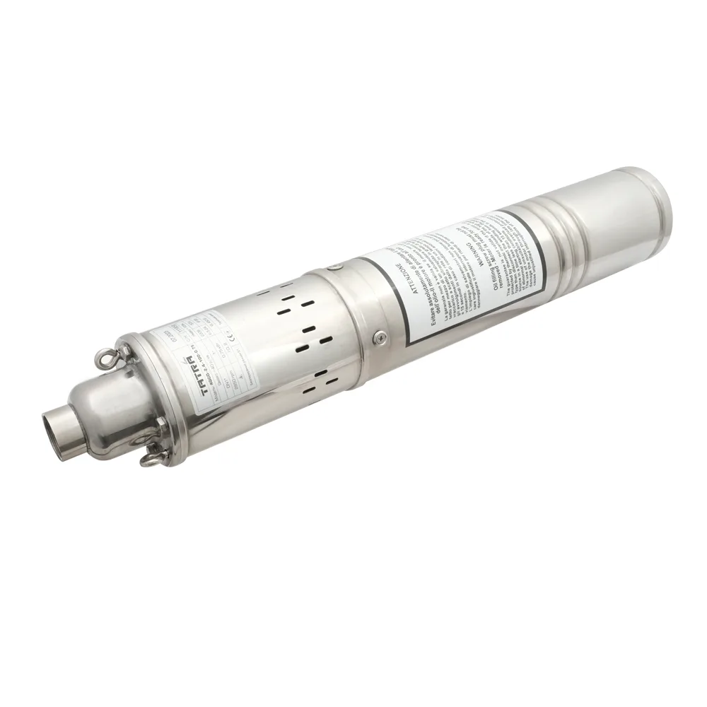 Свердловинний шнековий насос TATRA-line 0.75кВт, Q.max 40 л/хв., H.max 125 м., 4QGD-2,4
