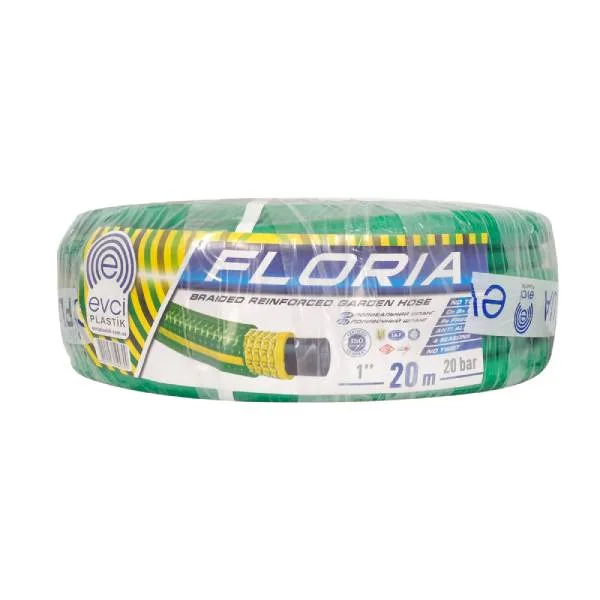 Шланг для поливу EVCI FLORIYA ф1"x2.5 мм, L= 20 м