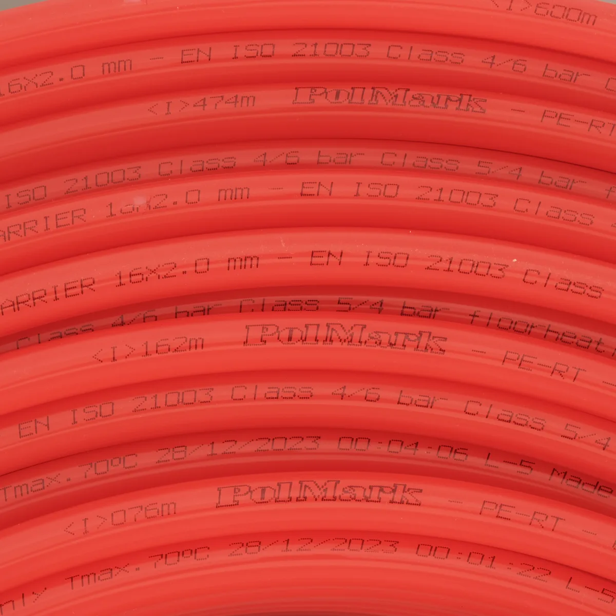 Труба для теплої підлоги PLM PE-RT EVOH 16×2.0 600 м