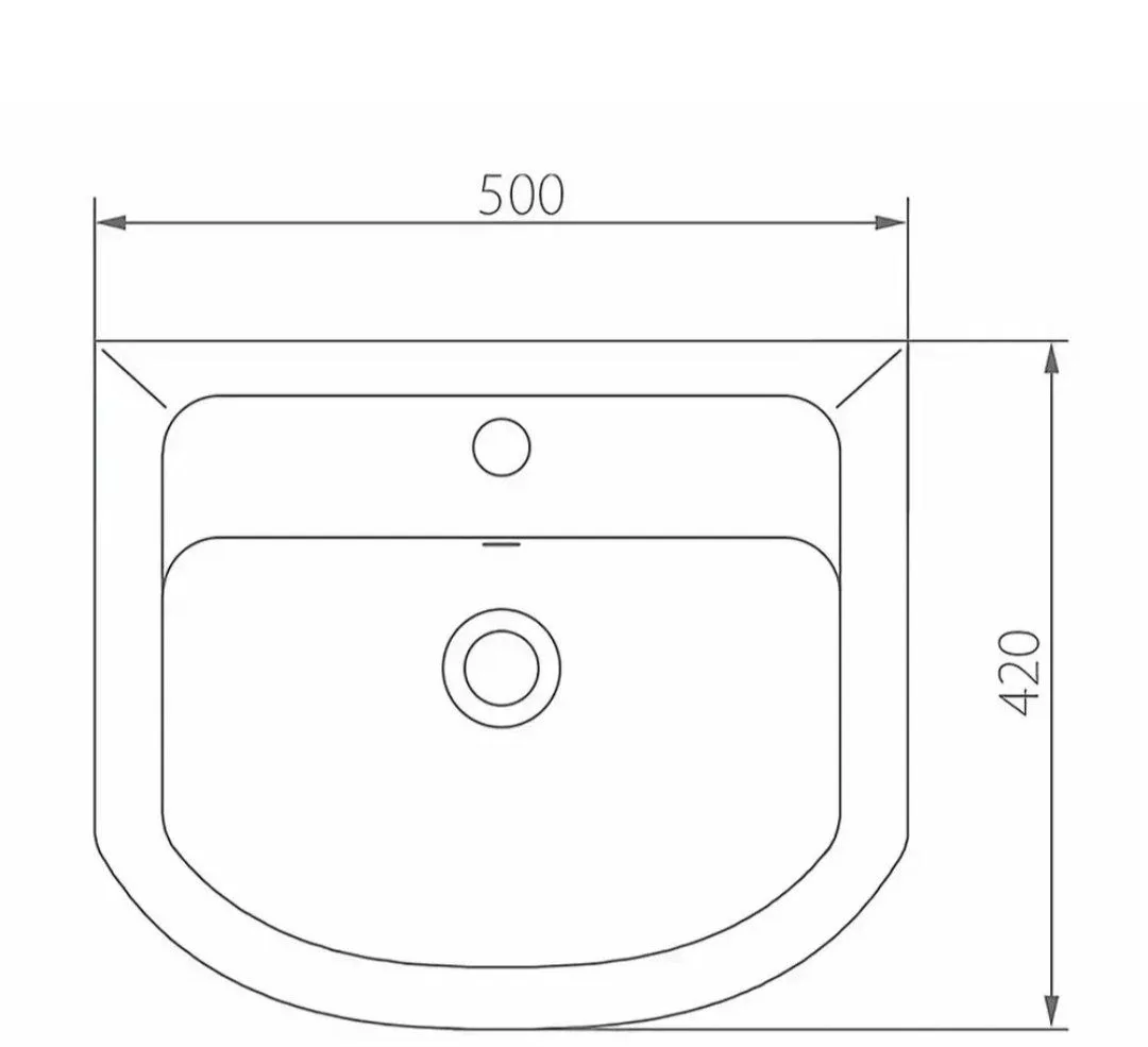 Умивальник Kolo Proxy 50 102950UA