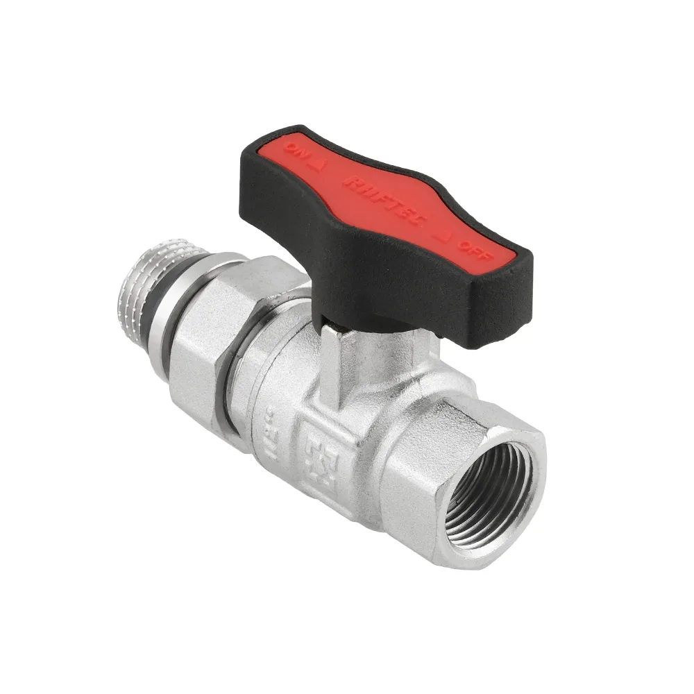 Кран кульовий з американкою Raftec GOLD PN64 ВН 1/2" GRDS01