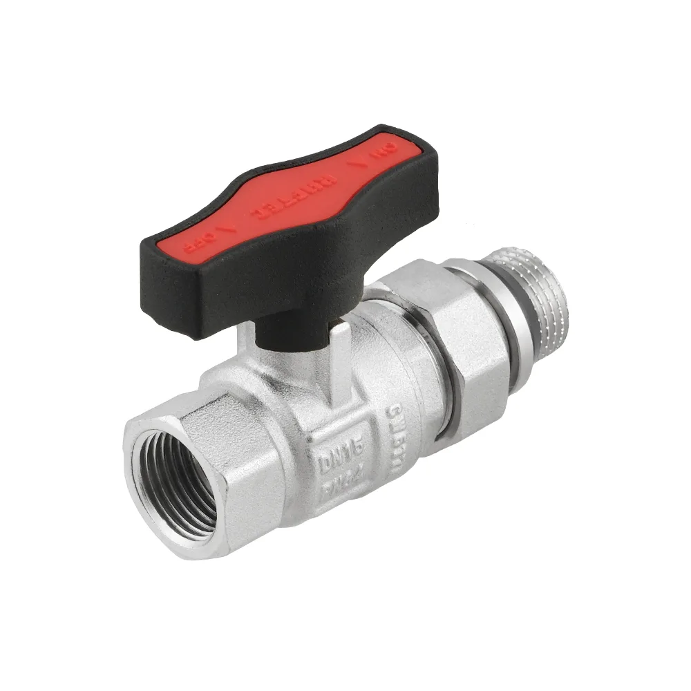 Кран кульовий з американкою Raftec GOLD PN64 ВН 1/2" GRDS01