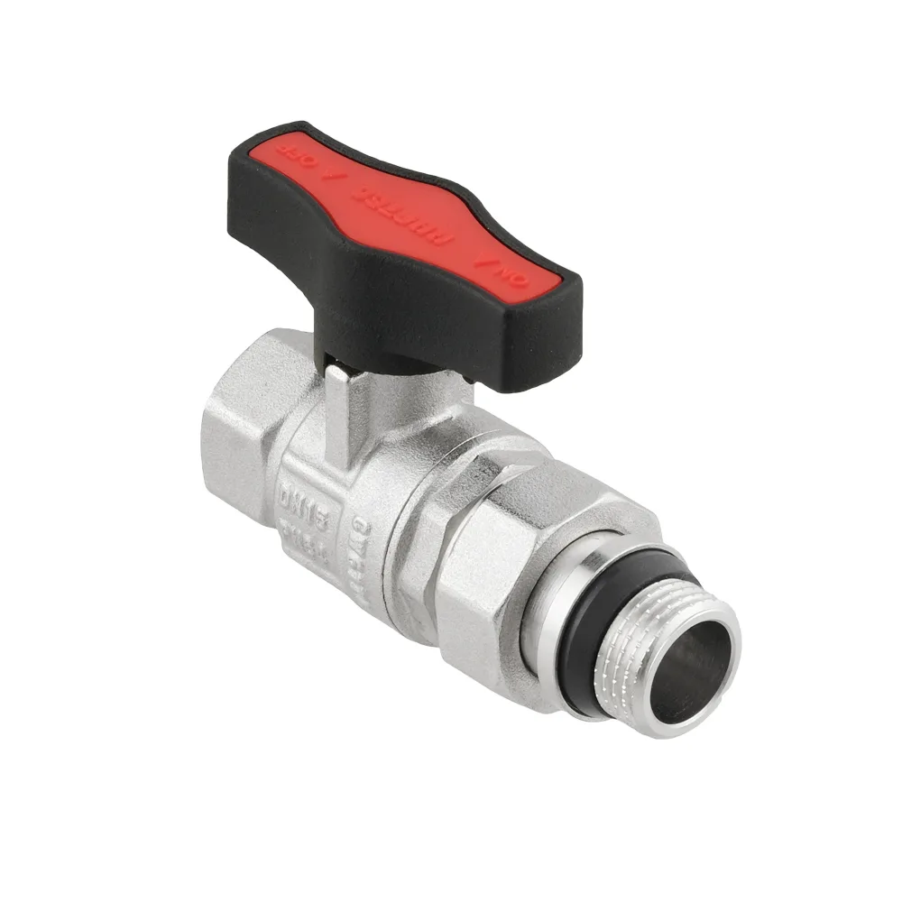Кран кульовий з американкою Raftec GOLD PN64 ВН 1/2" GRDS01