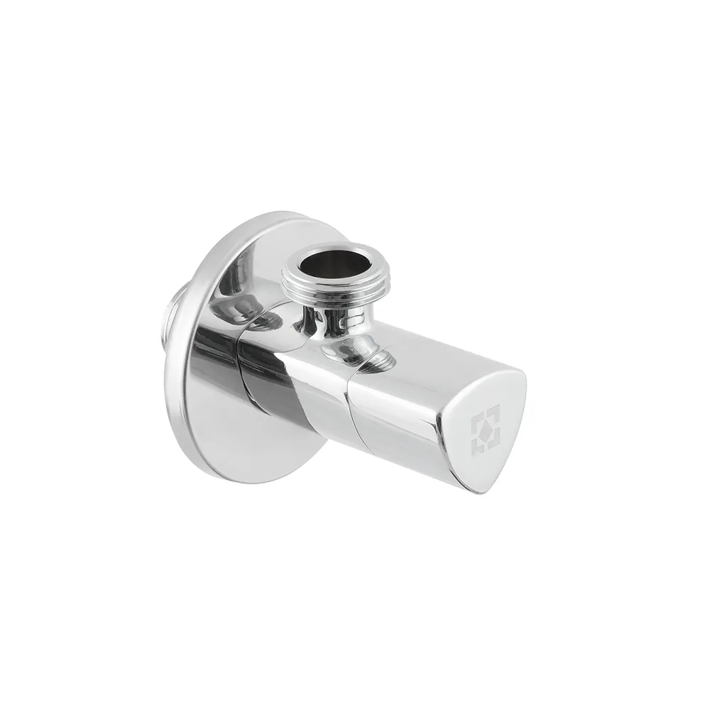 Кран приладовий кутовий Raftec Relo Silver 1/2" VKE80101