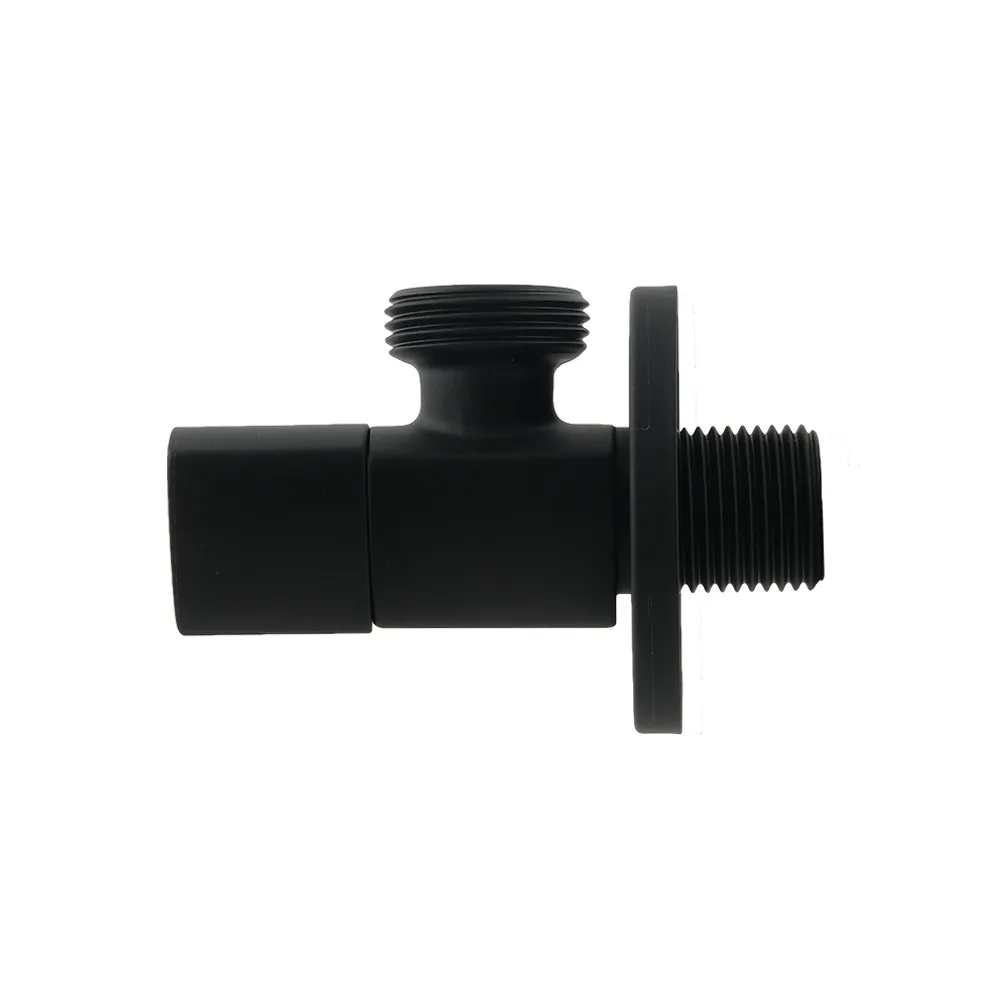 Кран приладовий кутовий Raftec Relo Black 1/2"x3/4" VKB80102