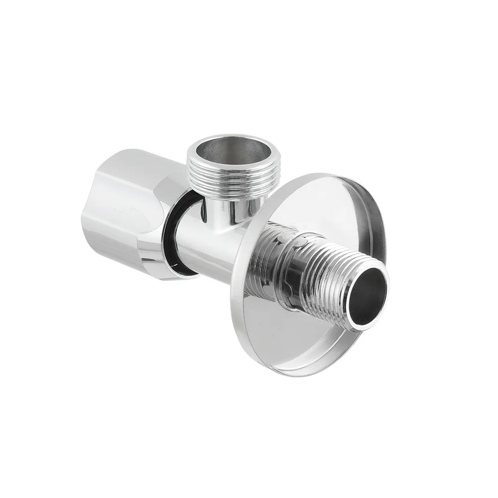 Кран приладовий кутовий Raftec Silver ABS handle mini 1/2"x3/4" VMI0102