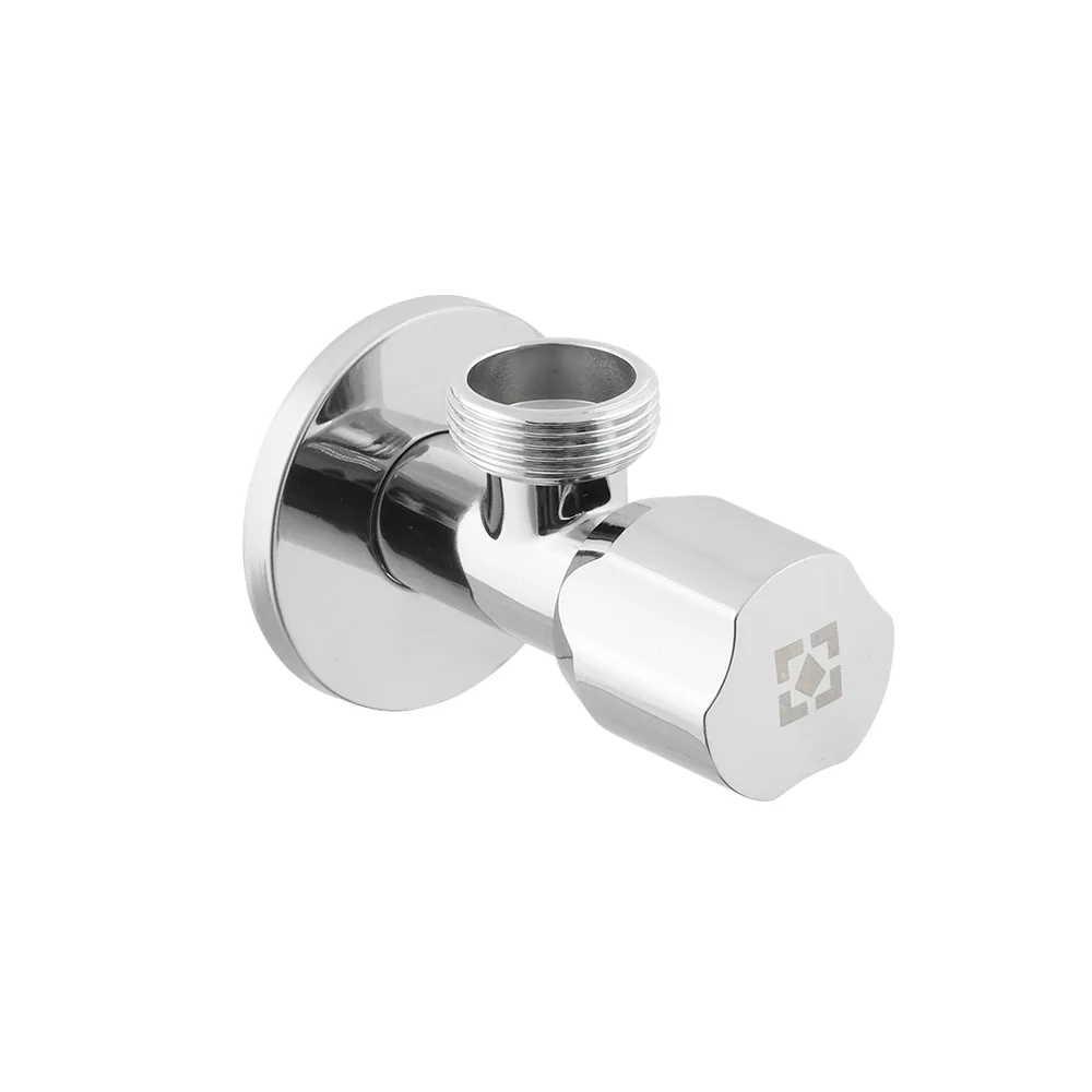 Кран приладовий кутовий Raftec Silver ABS handle mini 1/2"x3/4" VMI0102