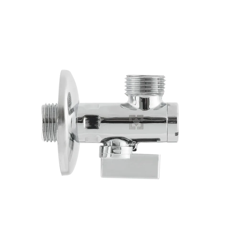 Кран приладовий кутовий з фільтром Raftec Silver 1/2" KFH0101