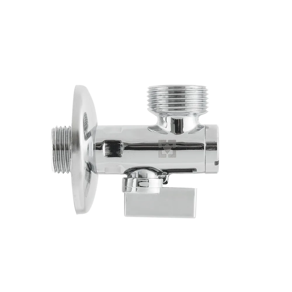 Кран приладовий кутовий з фільтром Raftec Silver 1/2"x3/4" KFH0102