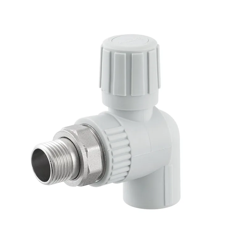 Кран радіаторний кутовий PPR Raftec 25×3/4" RARV2502