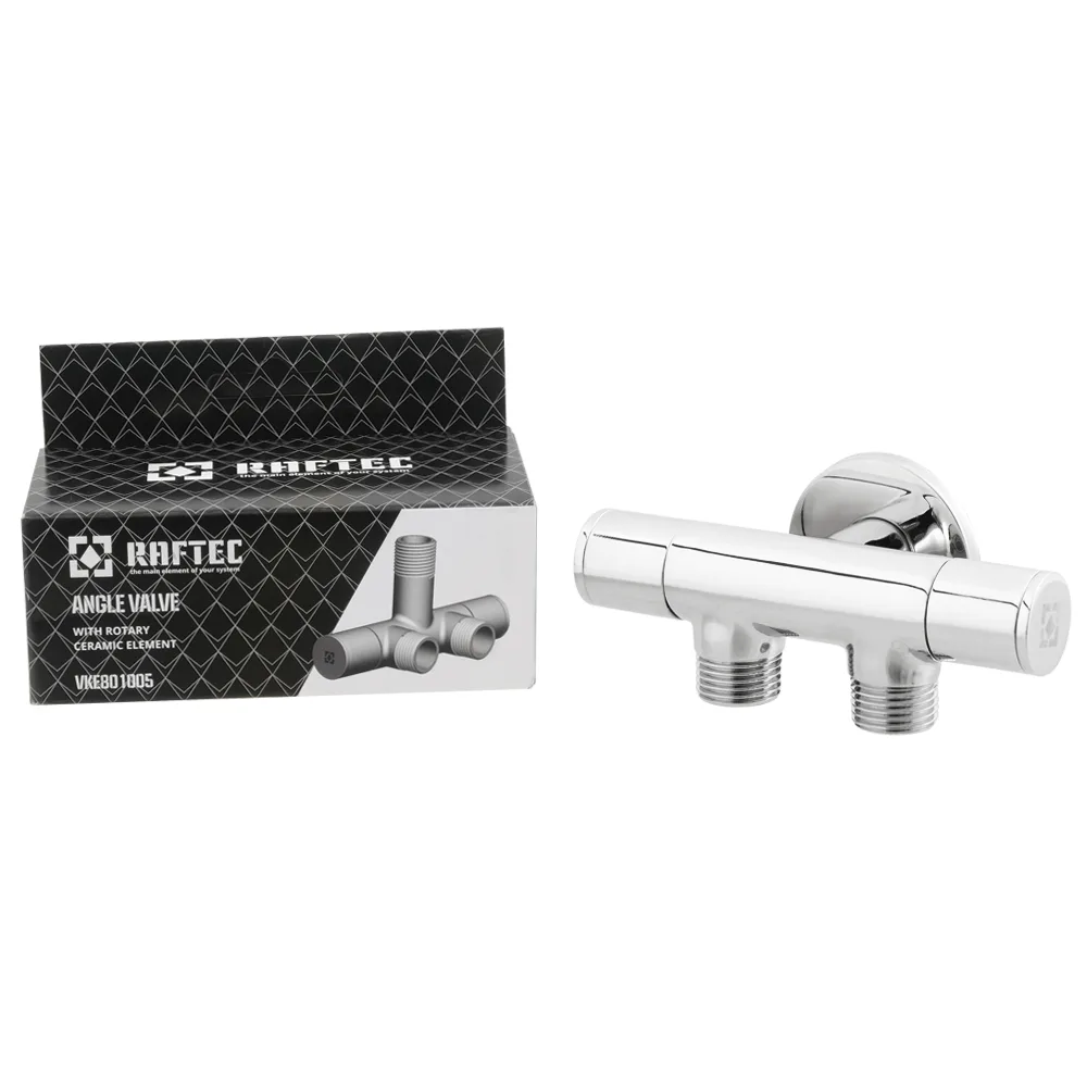 Кран приладовий з керамічним зап.ел Raftec Silver 1/2" VKE801005