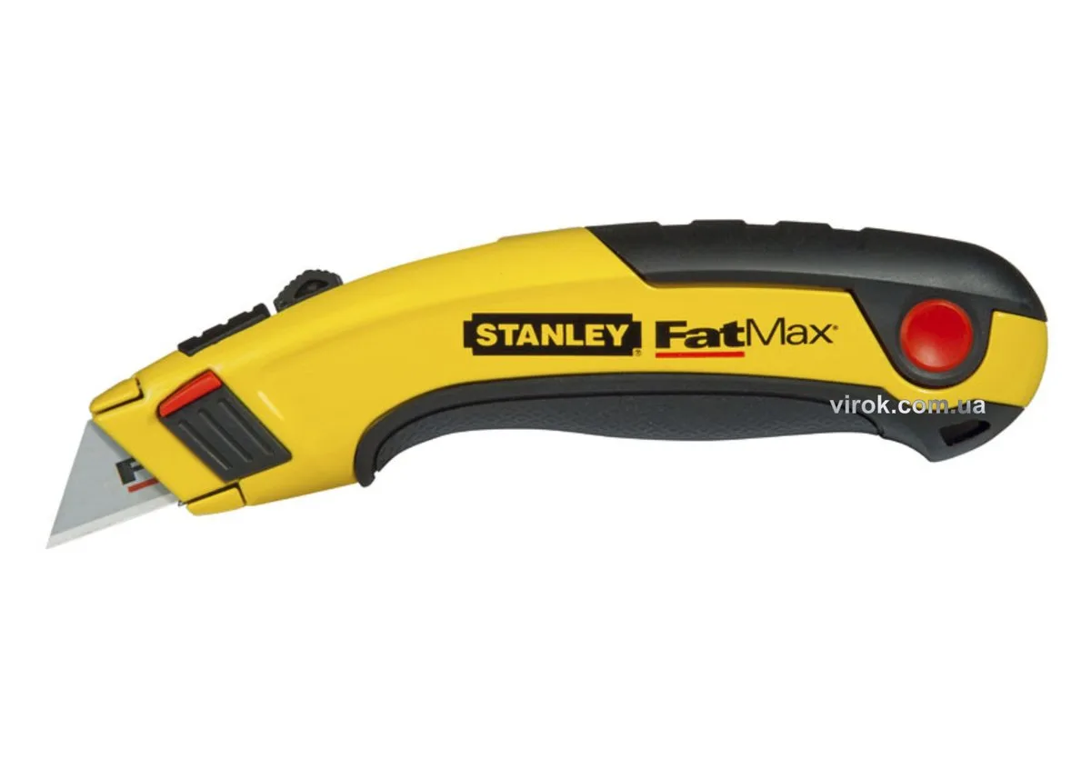Ніж "FatMax": L= 170 мм. M= 19 мм. висувне лезо, трапецевидне, STANLEY