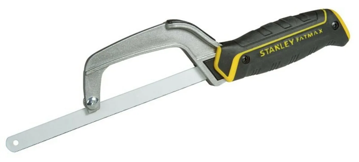 Полотно ножовочне з тримачем по металу STANLEY "FatMax": L= 300 мм, пластикова ручка