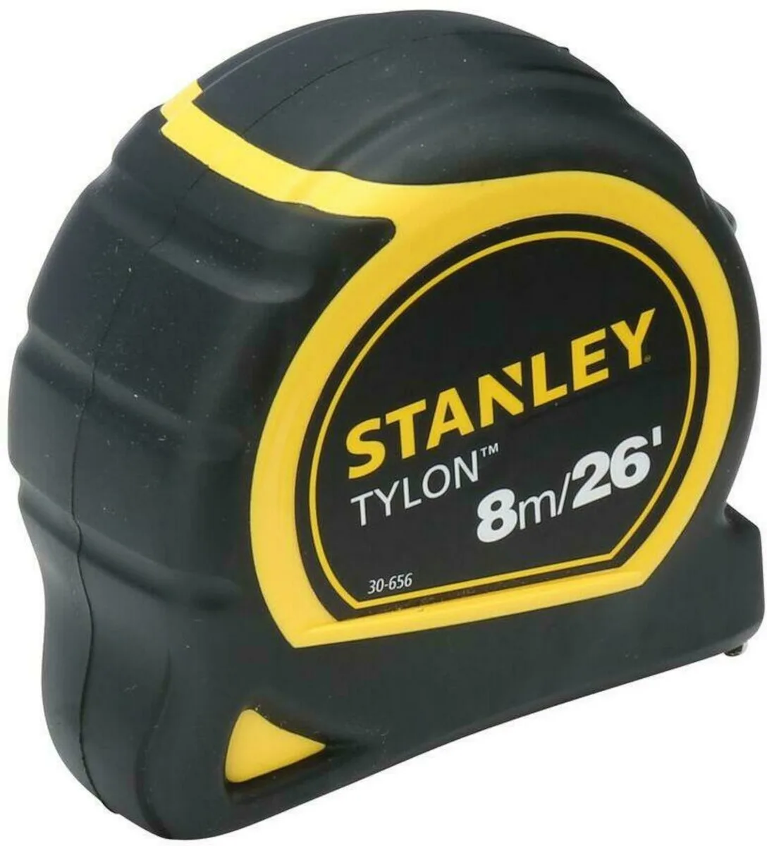 Рулетка STANLEY "Tylon": 8 м х 25 мм. ергономічний корпус