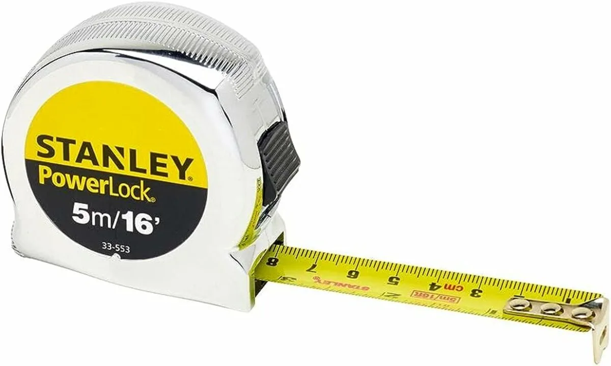 Рулетка POWERLOCK 5 м/19 мм., STANLEY