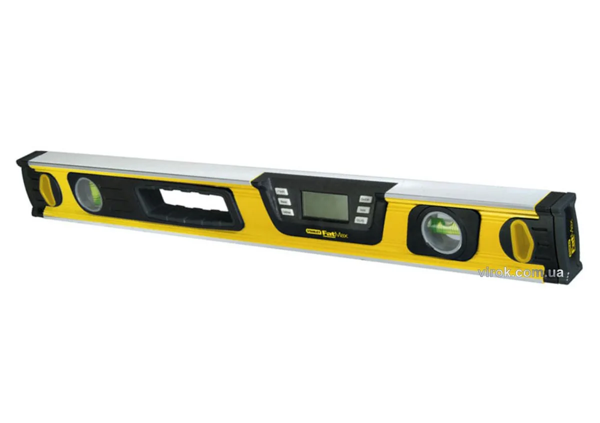 Рівень цифровий "FatMax®" з РК-дисплеєм і 2 капсулами; l= 60 см, STANLEY