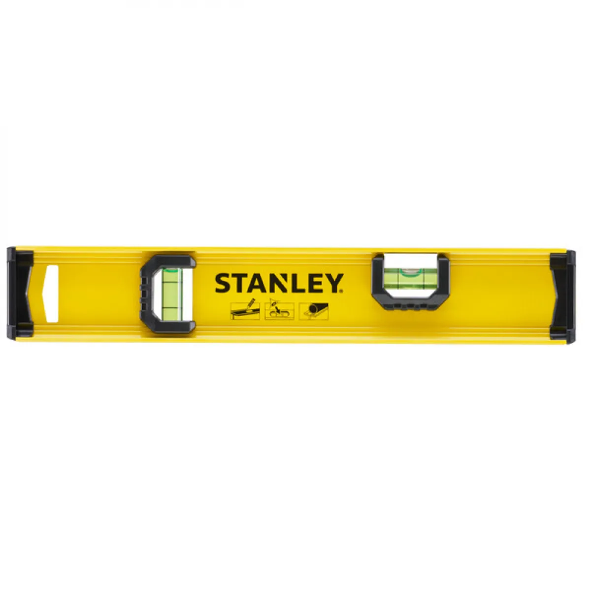 Рівень "BASIC I-BEAM": L= 30 см, 2 капсули, STANLEY