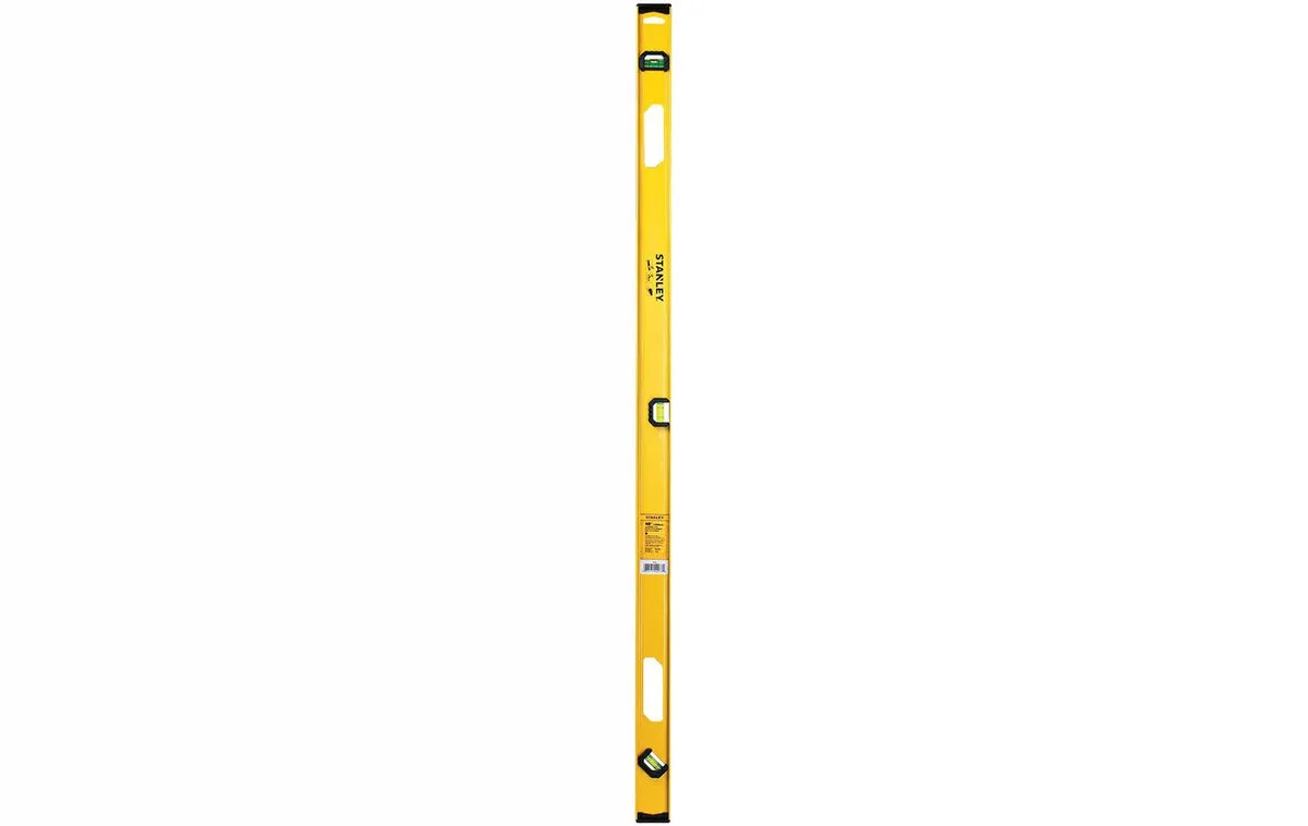 Рівень "BASIC I-BEAM": L= 120 см, 3 капсули, STANLEY