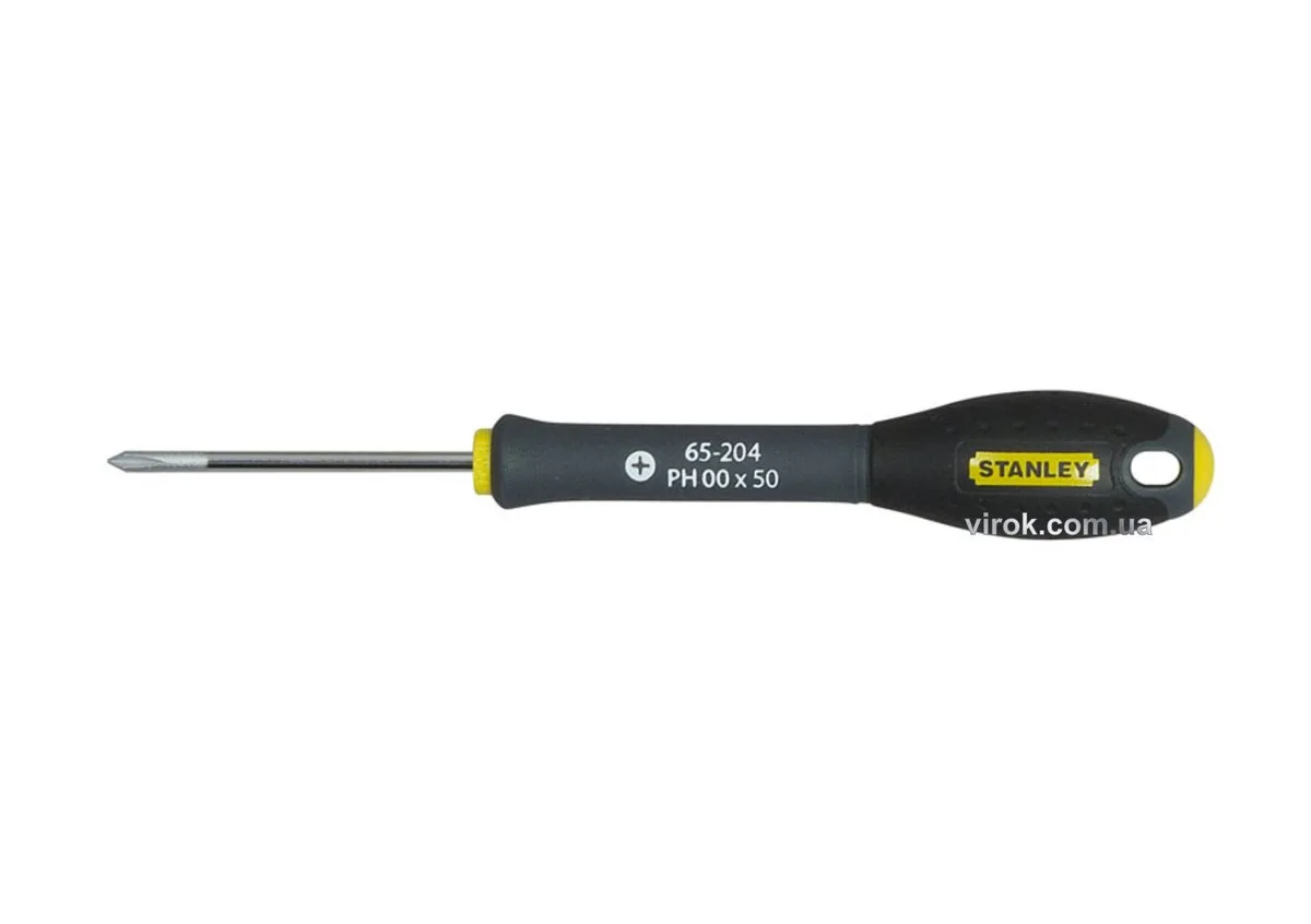 Викрутка хрестова "FatMax": "Phillips" PH00×50 мм, STANLEY