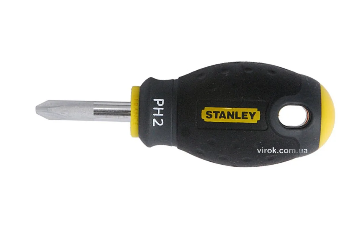 Викрутка хрестова "FatMax Stubby": "Phillips" PH1×30 мм, STANLEY