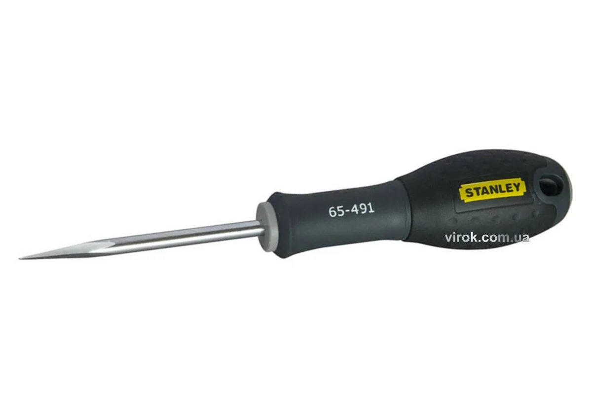 Шило "FatMax Bradawl": CrV, W= 5 мм, L= 75 мм, STANLEY