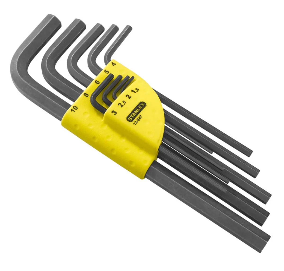 Набір ключів шестигранних Stanley Expert подовжених 1.5-10 мм