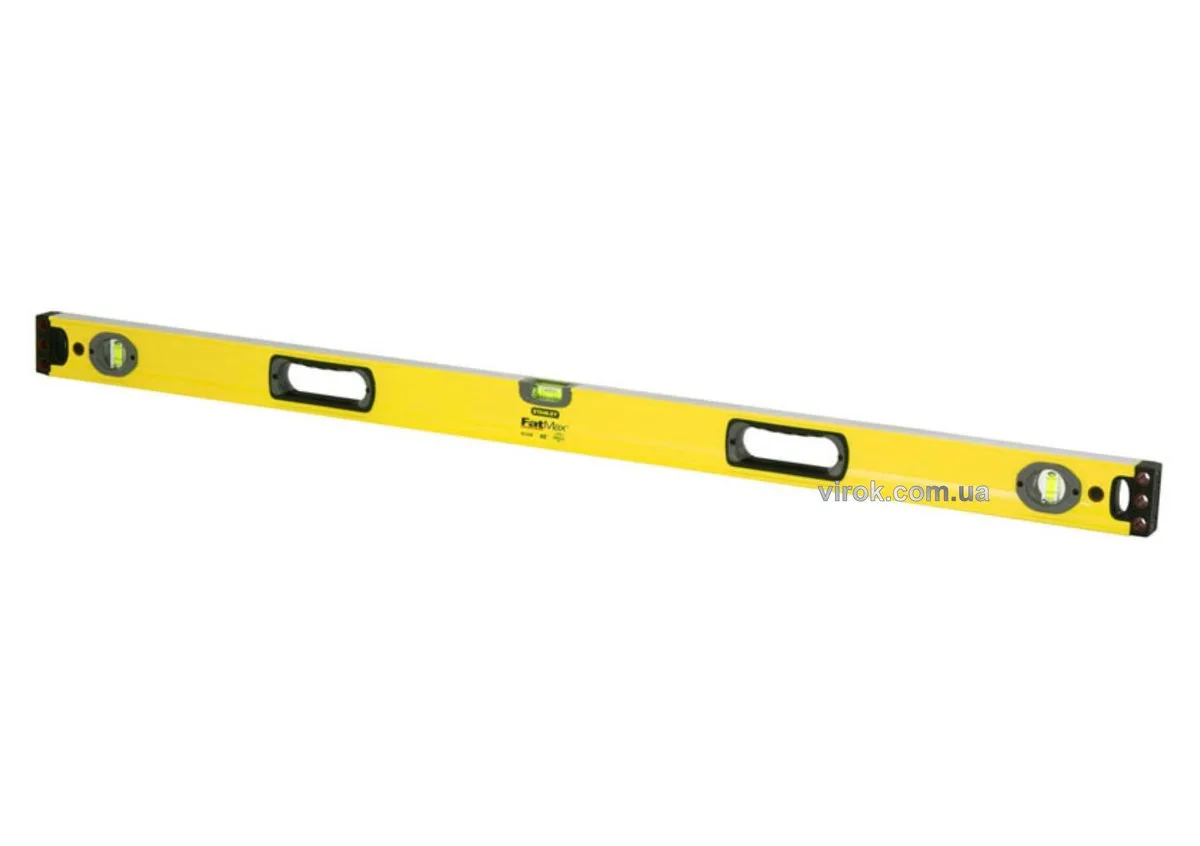 Рівень "FatMax II": L= 120 см, 3 капсули, 2 ручки, STANLEY