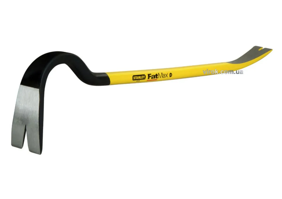 Лом-цвяходер "FatMax Wrecking Bar": L= 60 см з пружинної сталі, STANLEY