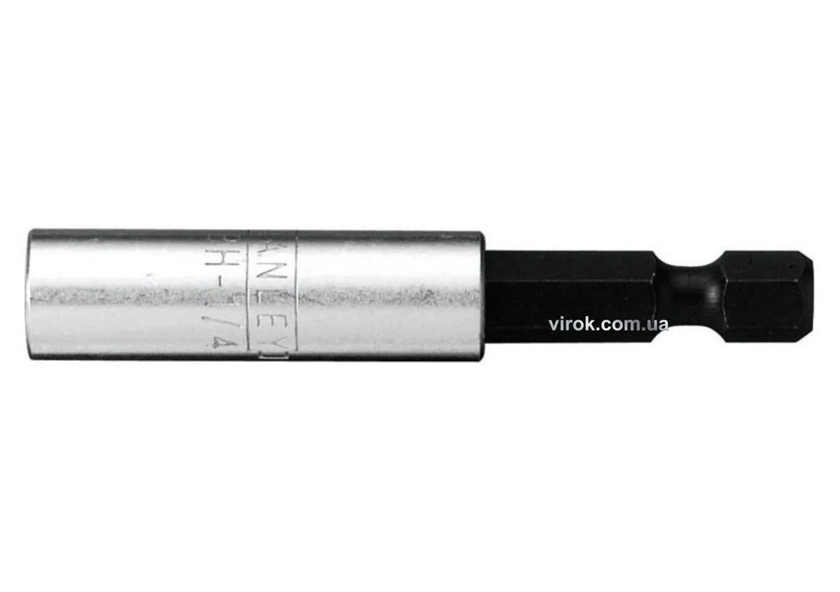 Тримач магнітний насадок викруткових: 1/4", L= 60 мм. 5 (Уп/Шт.), STANLEY