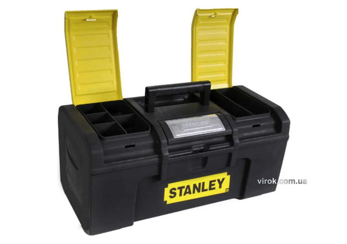Ящик для інструменту 19" пластмасовий " Line Toolbox"; 48,6×26,6×23,6 см, Stanley