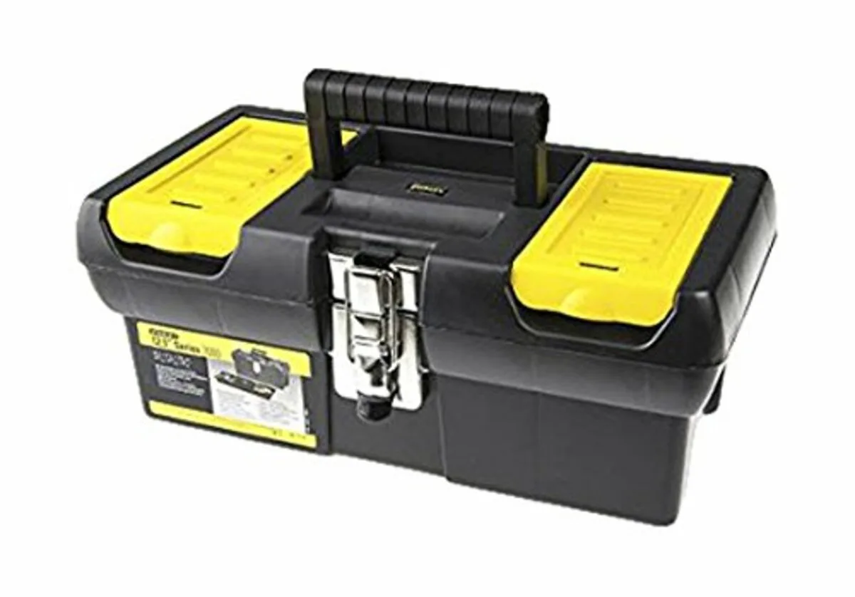 Ящик для інструменту STANLEY series 2000: 2 органайзери, лоток, металеві замки