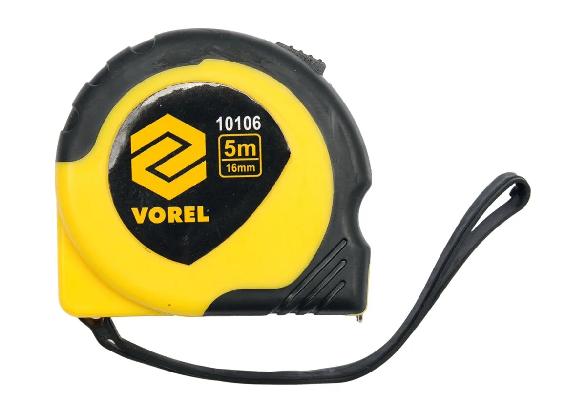 Рулетка VOREL: L= 5 м x 16 мм