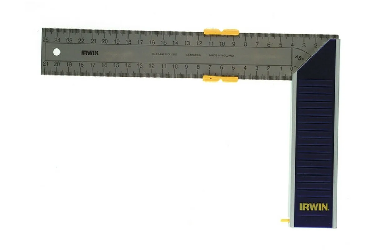 Кутник столярний 90° IRWIN l= 300 мм з метричною шкалою