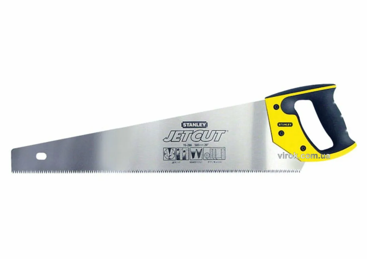 Ножівка по дереву STANLEY "Jet-Cut SP": L= 500 мм, 7 зуб/1"
