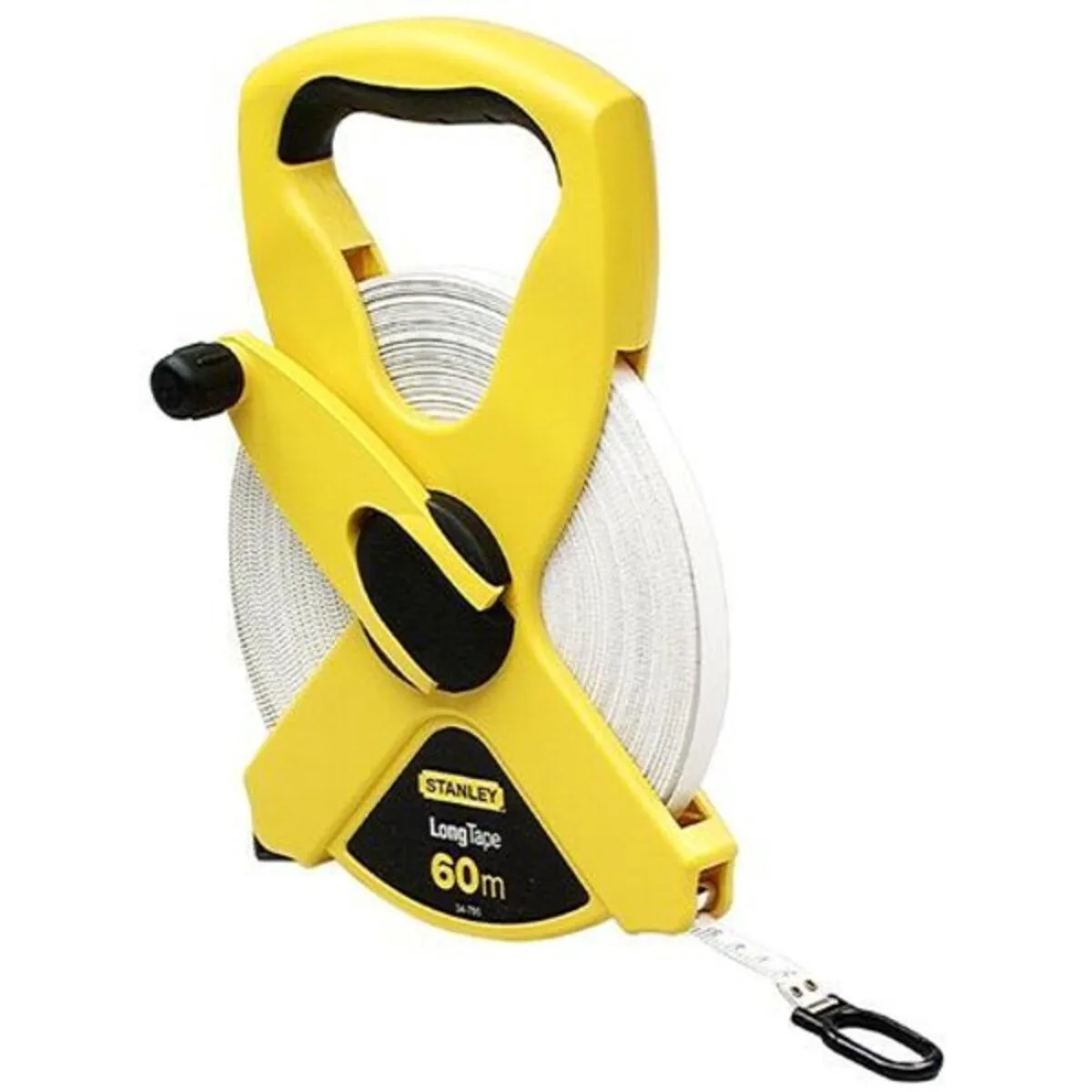 Рулетка "Longtape Fiberglass": L=60 м х 12,7 мм, пласт. корпус, полотно з скловолокна, STANLEY