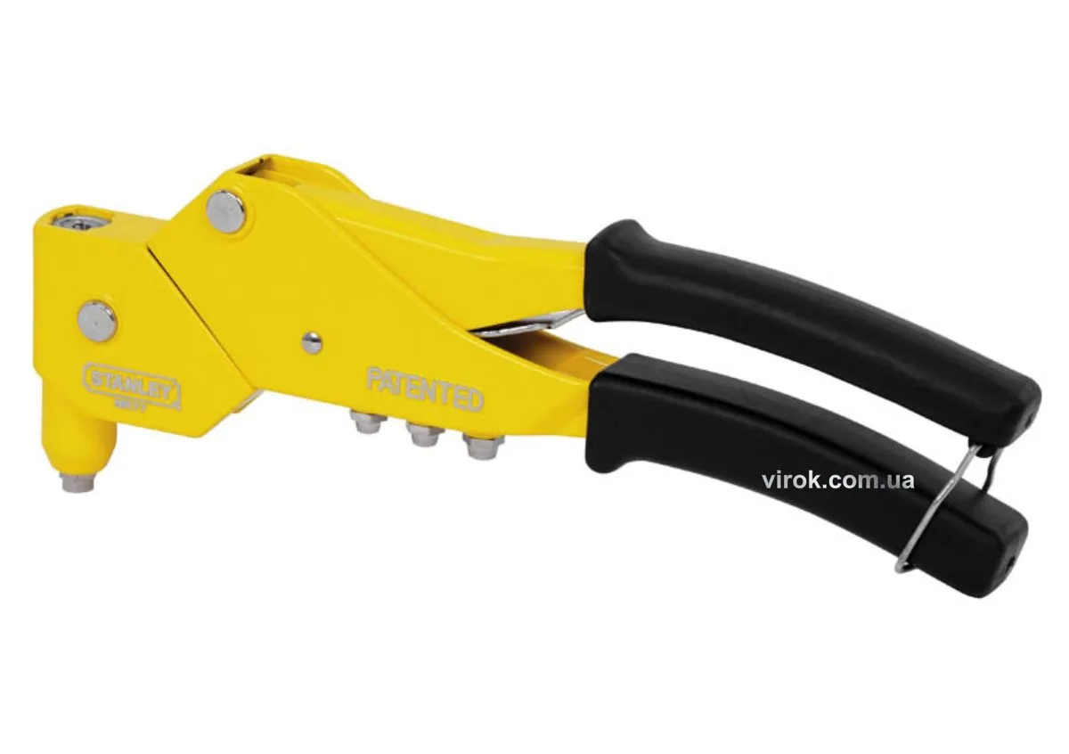 Заклепочник з обертовою головкою "Swivel Head R" для нітів Ø=2,3, 4,5 мм, STANLEY