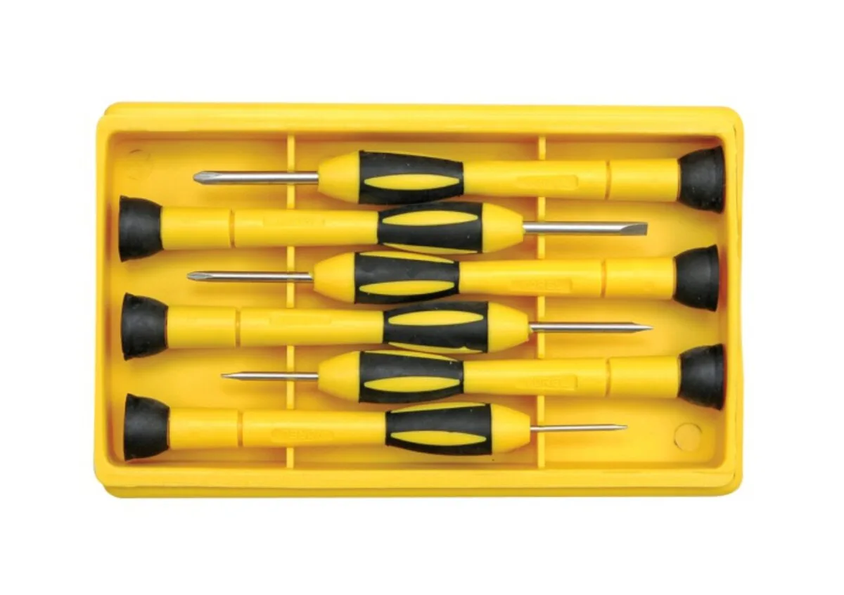 Набір викруток прецизійних VOREL: TORX. Cr-V. 6 Шт.