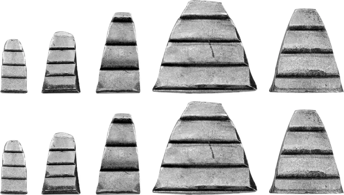 Клини для молотків VOREL 28×32, 25×21, 25×12, 18×10, 17×8; 10 шт