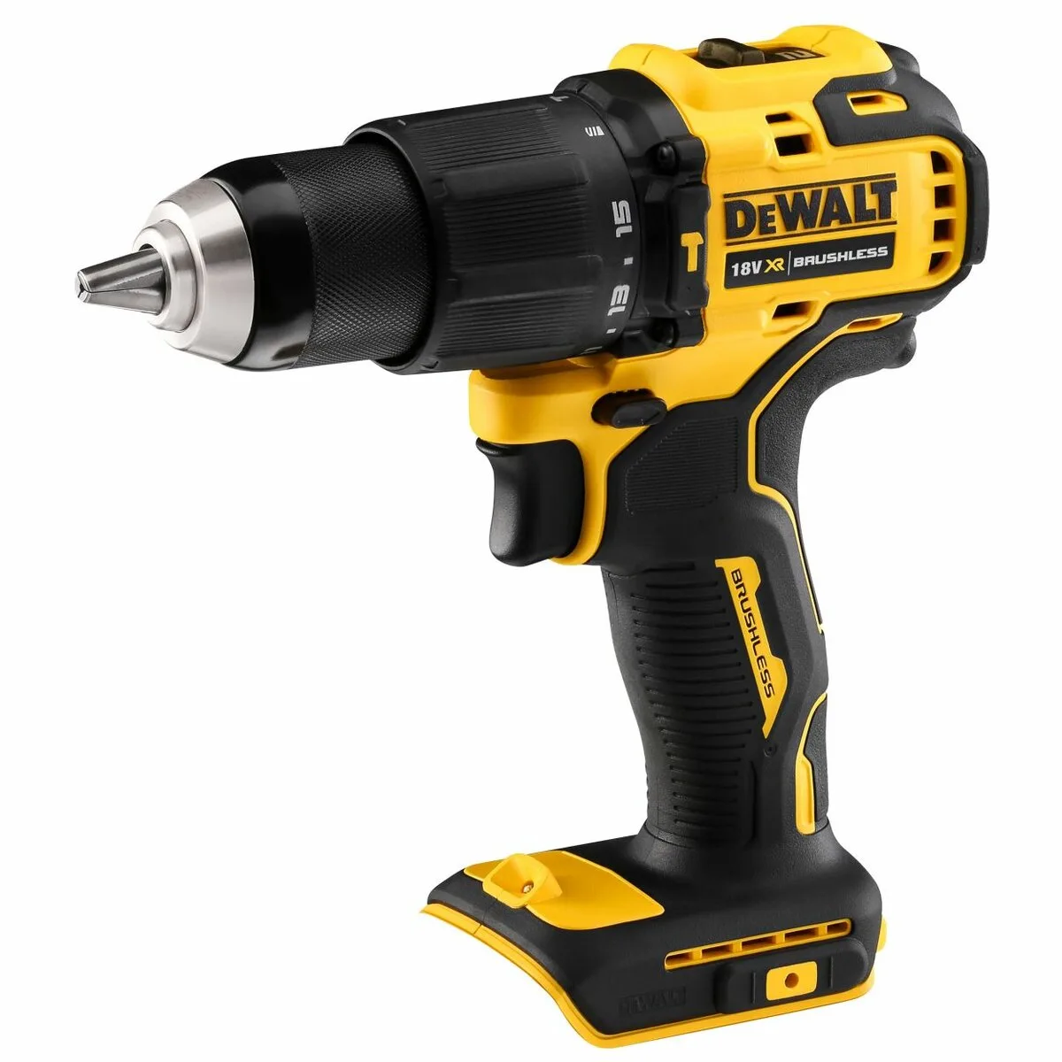 Шурупокрут акумуляторний безщітковий ударний DeWALT18V XR Li-Ion, 65 Нм (без АКБ та ЗП)