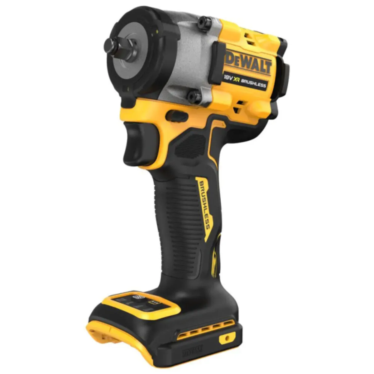 Гайкокрут акумуляторний безщітковий ударний 18 В XR Li-lon, 1/2", 610 Нм (без АКБ та ЗП), DeWALT