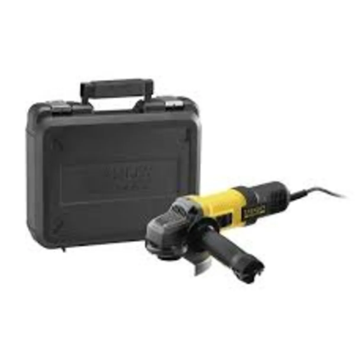 Шліфмашина кутова FATMAX 850Вт, диск 125 мм, з вимикачем NVR + кейс