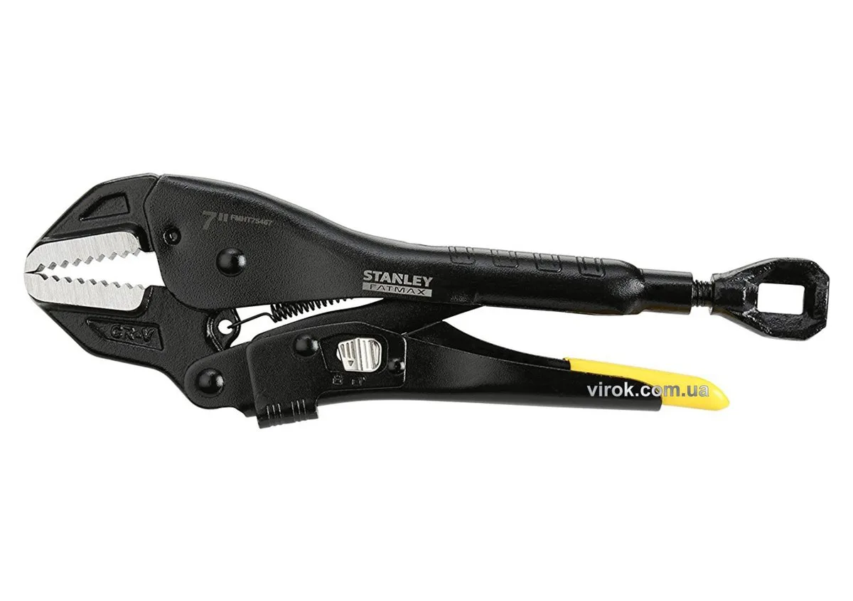 Кліщі затискні FATMAX з фіксатором, l=180 мм, STANLEY