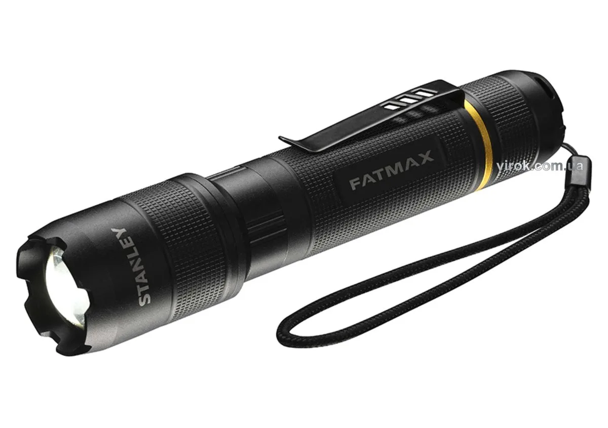 Ліхтар LED-діодний "FatMax": 2 режими, 175/350 Lm, з живлен.- 4 ААА батарейки, STANLEY